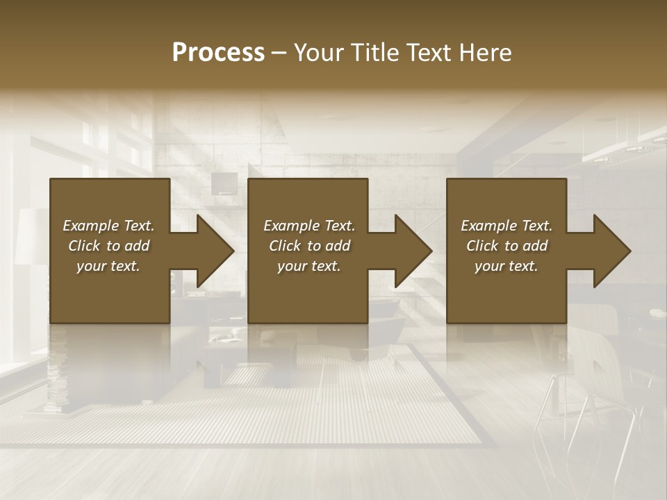 Modern Couch Lifestyles PowerPoint Template