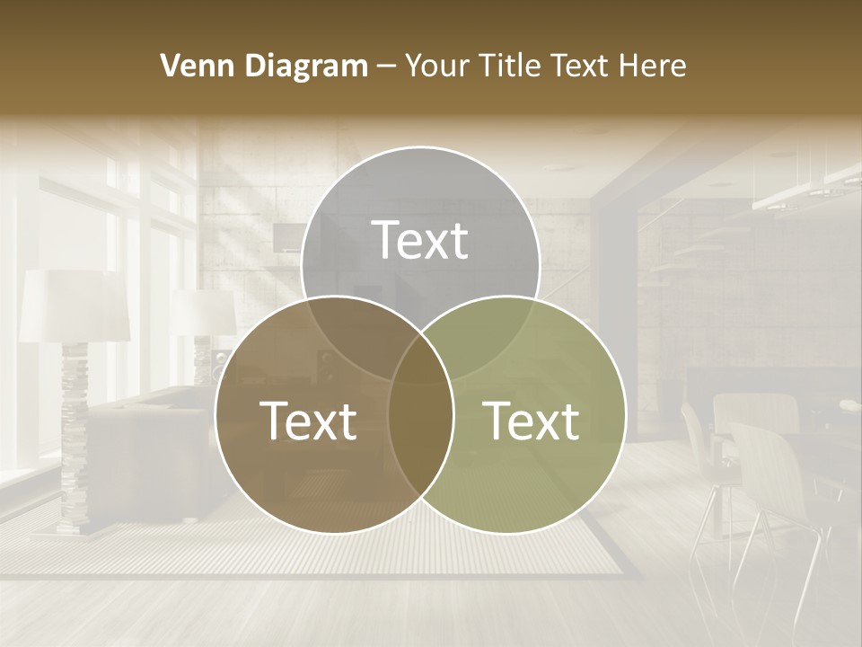 Modern Couch Lifestyles PowerPoint Template