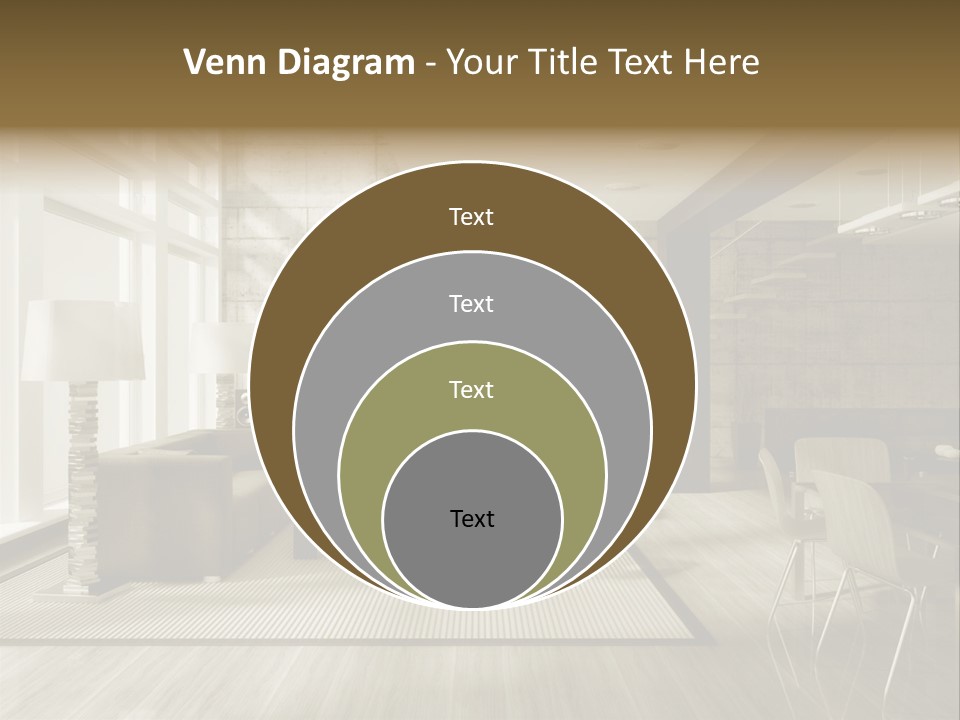 Modern Couch Lifestyles PowerPoint Template