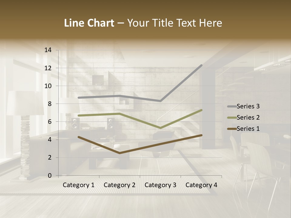 Modern Couch Lifestyles PowerPoint Template