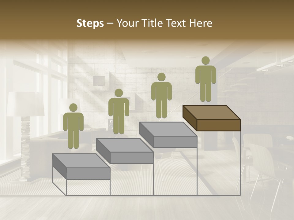 Modern Couch Lifestyles PowerPoint Template