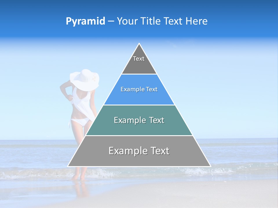 Young Relaxation Enjoy PowerPoint Template