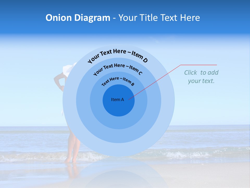 Young Relaxation Enjoy PowerPoint Template