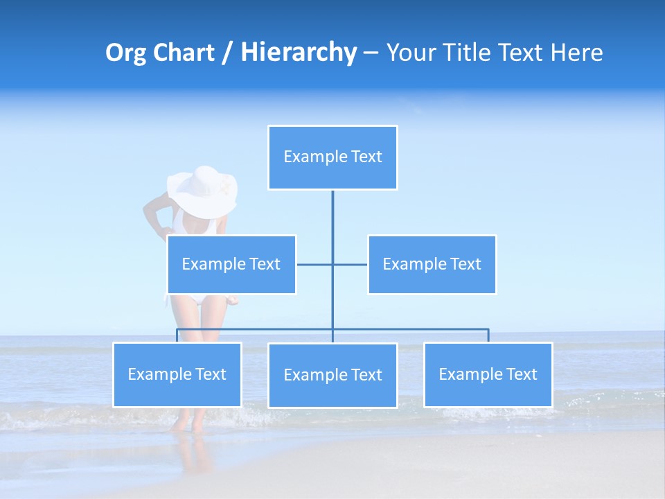 Young Relaxation Enjoy PowerPoint Template