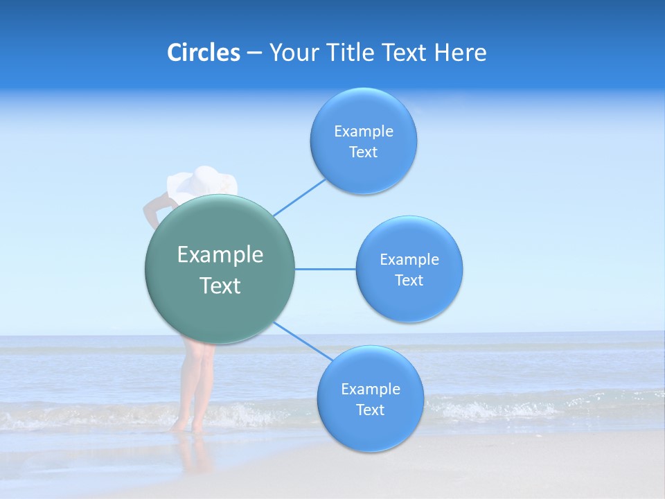 Young Relaxation Enjoy PowerPoint Template