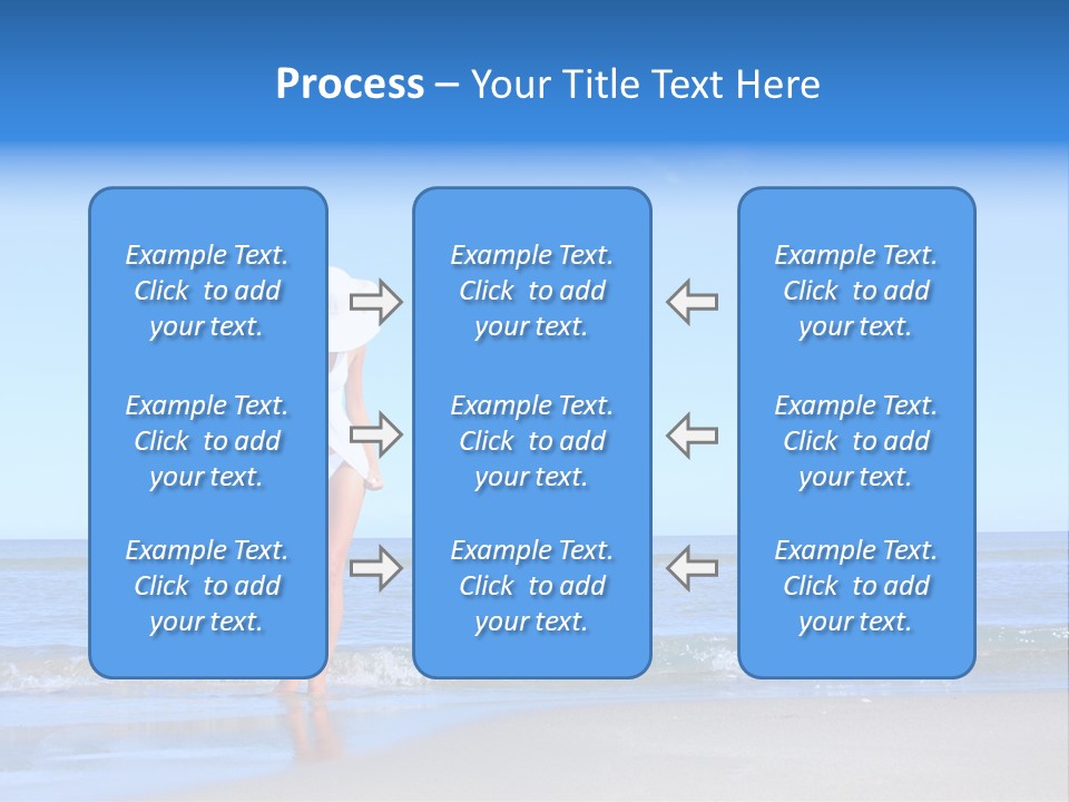 Young Relaxation Enjoy PowerPoint Template