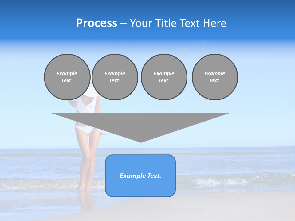 Young Relaxation Enjoy PowerPoint Template