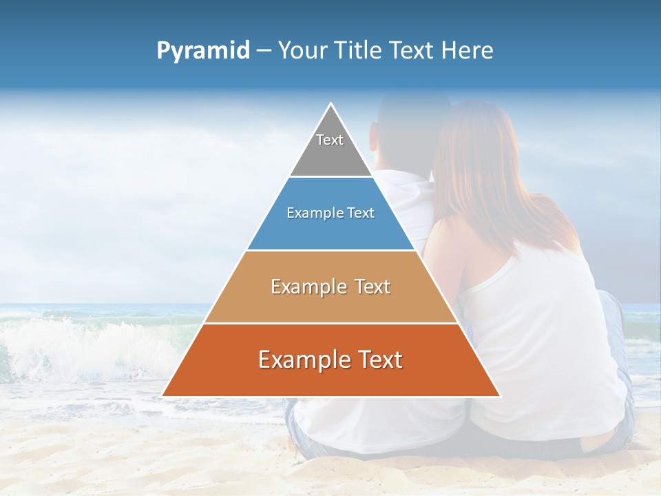 Lifestyle Sea Women PowerPoint Template