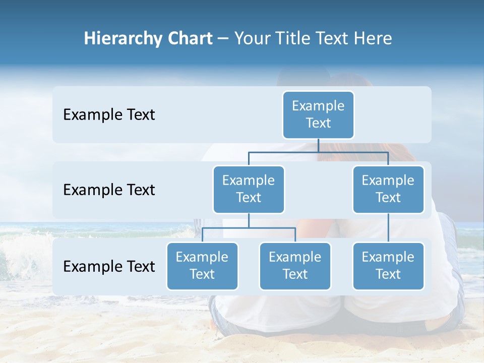 Lifestyle Sea Women PowerPoint Template