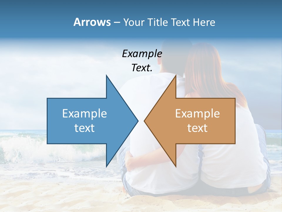 Lifestyle Sea Women PowerPoint Template