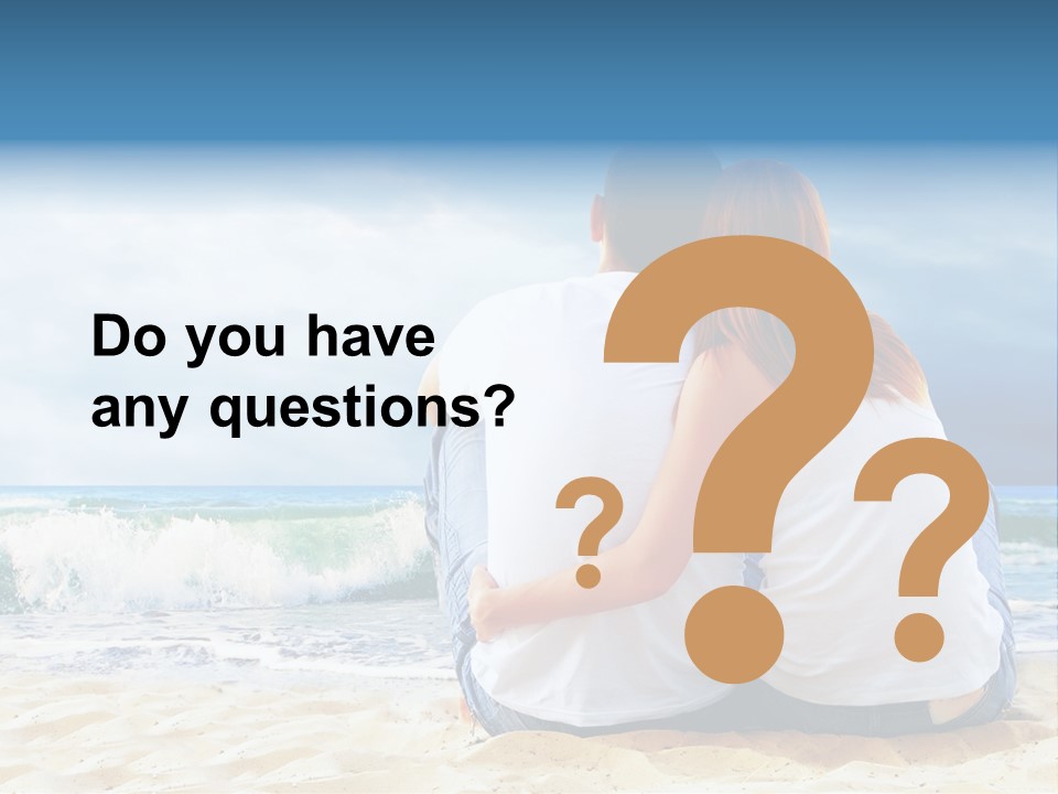 Lifestyle Sea Women PowerPoint Template