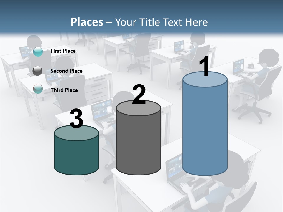 Helpdesk Info Teamwork PowerPoint Template