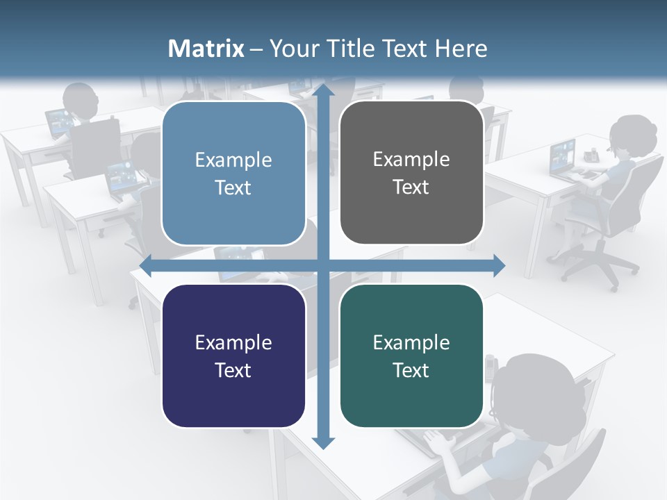 Helpdesk Info Teamwork PowerPoint Template