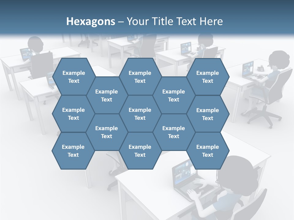 Helpdesk Info Teamwork PowerPoint Template