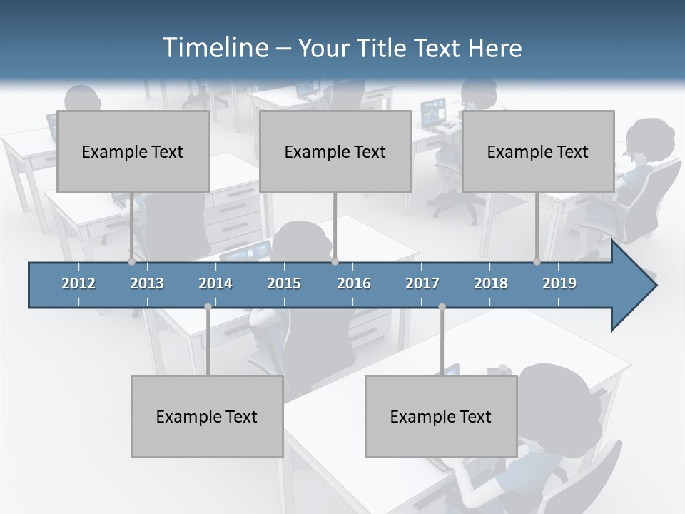 Helpdesk Info Teamwork PowerPoint Template