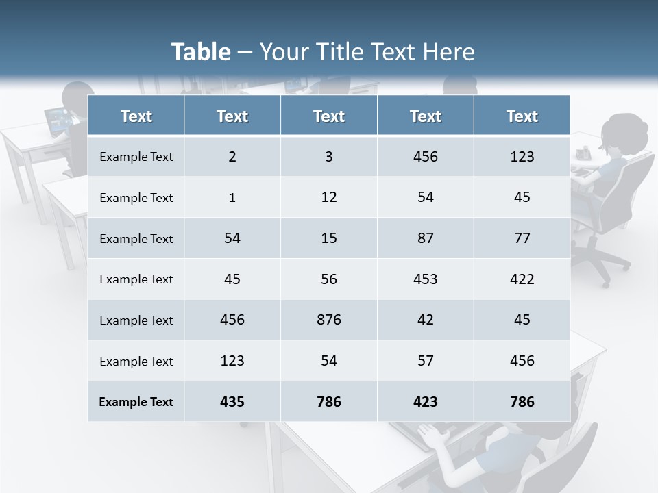 Helpdesk Info Teamwork PowerPoint Template