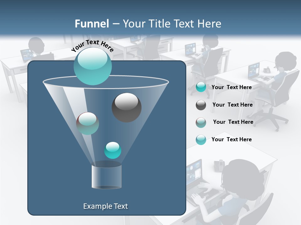 Helpdesk Info Teamwork PowerPoint Template