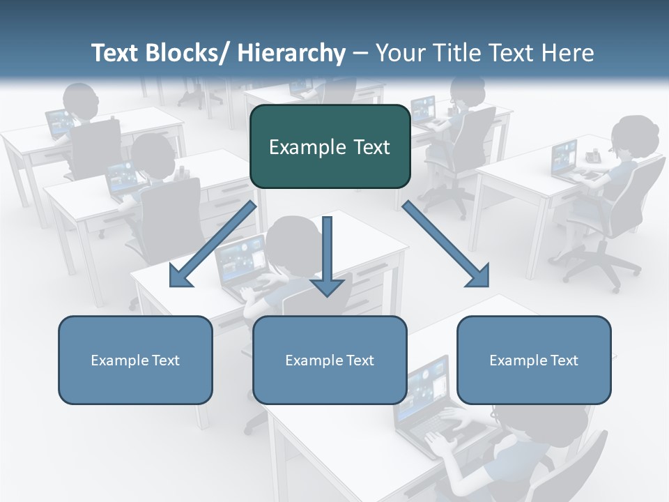 Helpdesk Info Teamwork PowerPoint Template