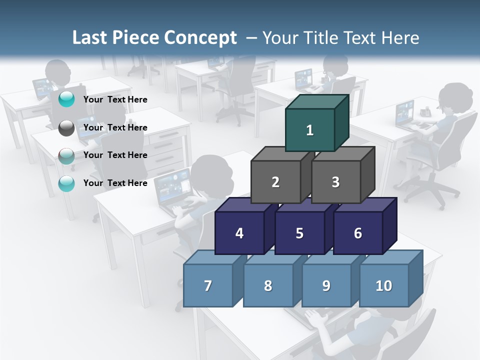 Helpdesk Info Teamwork PowerPoint Template