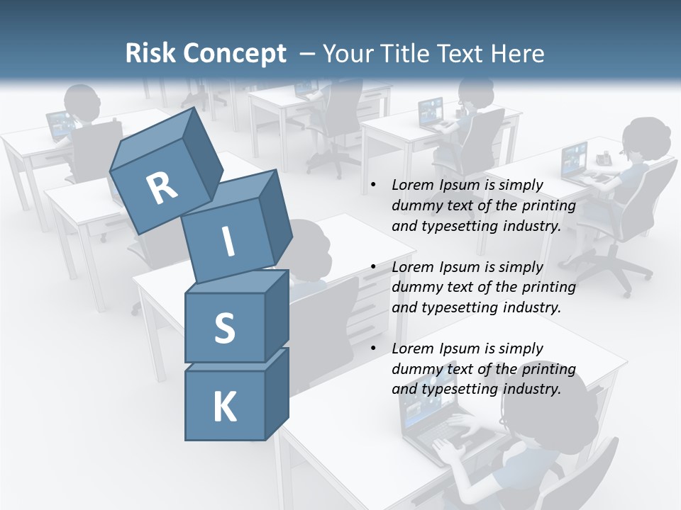 Helpdesk Info Teamwork PowerPoint Template