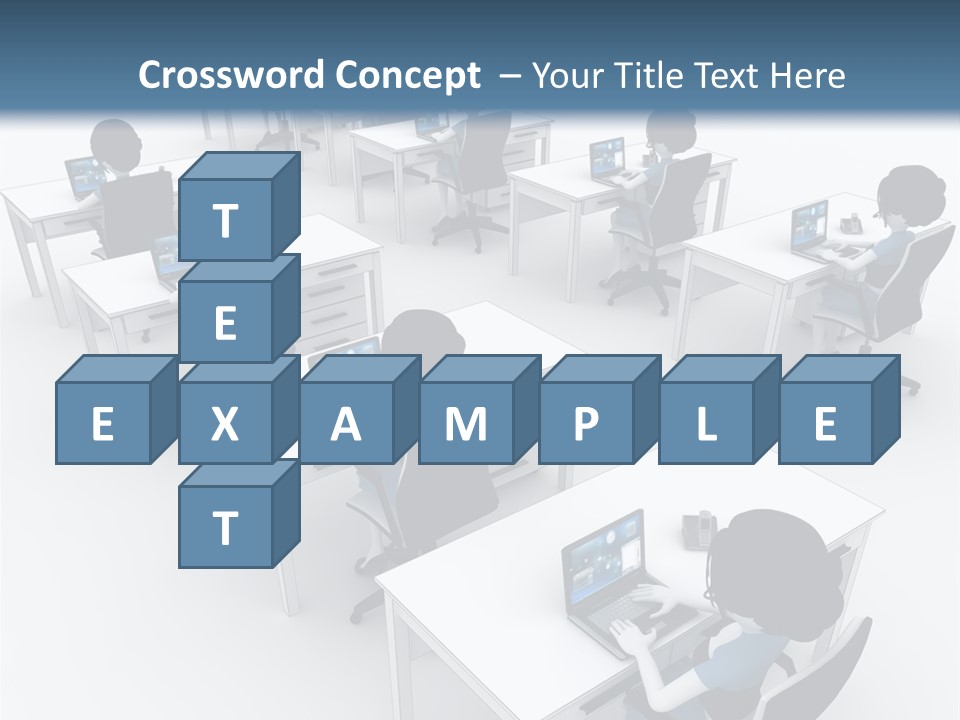 Helpdesk Info Teamwork PowerPoint Template
