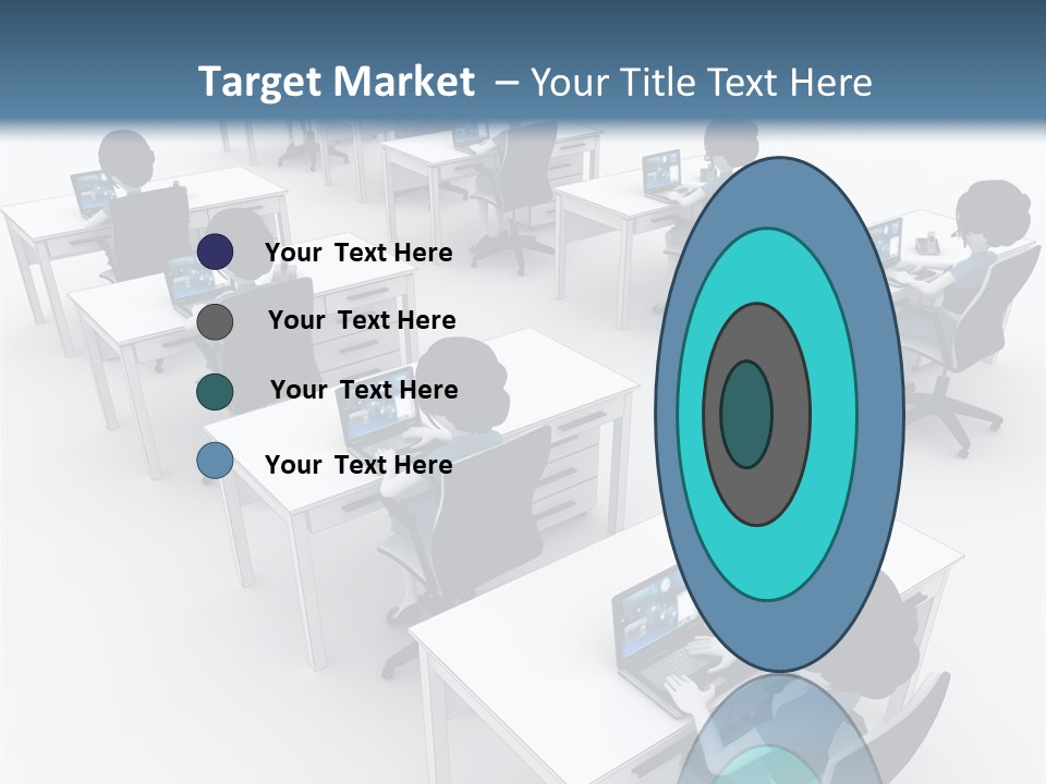 Helpdesk Info Teamwork PowerPoint Template
