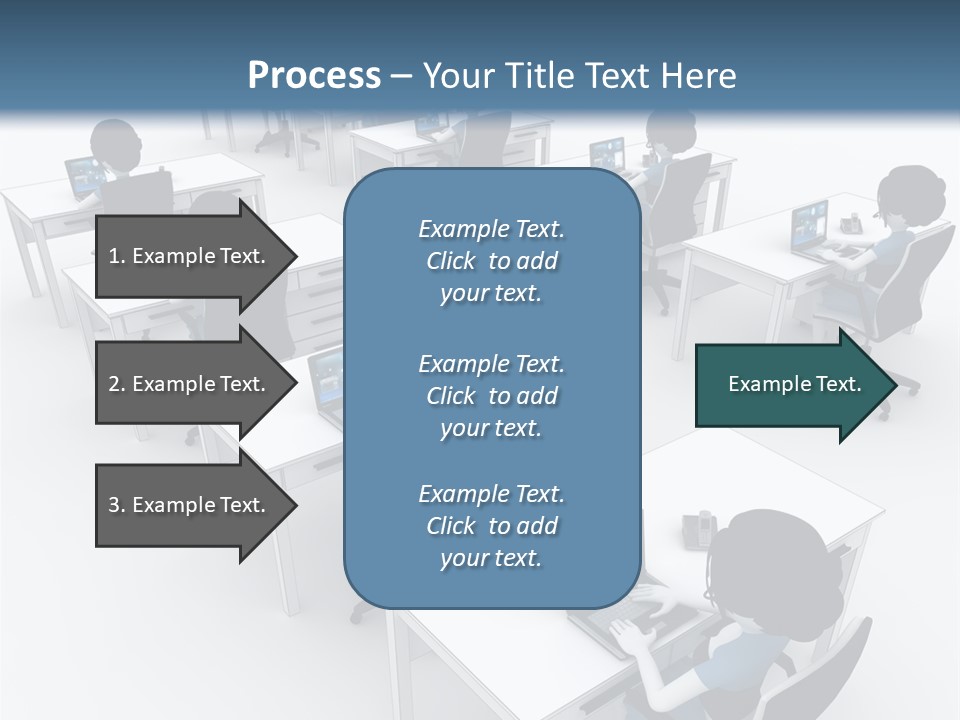 Helpdesk Info Teamwork PowerPoint Template