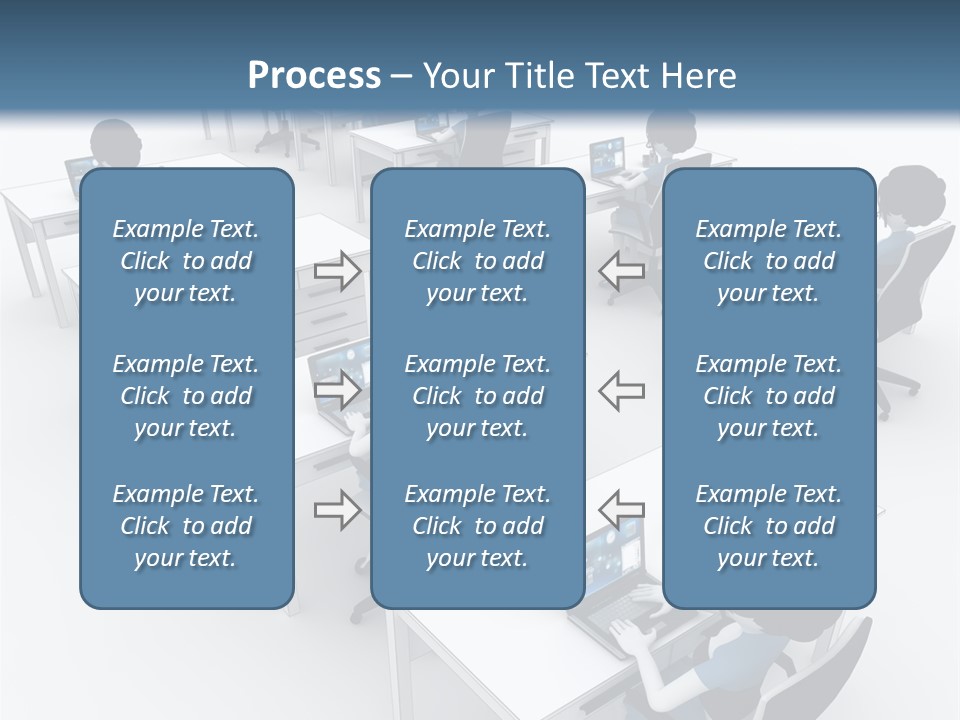 Helpdesk Info Teamwork PowerPoint Template