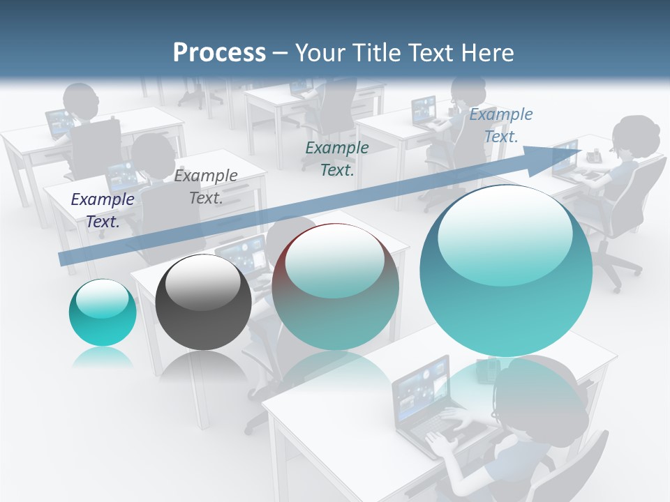 Helpdesk Info Teamwork PowerPoint Template