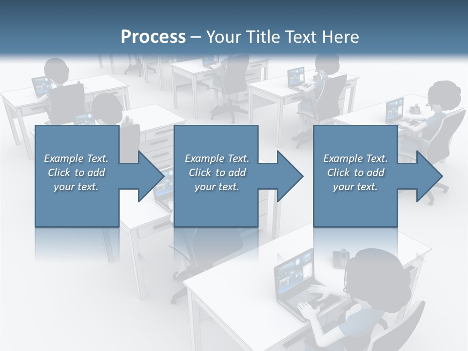 Helpdesk Info Teamwork PowerPoint Template