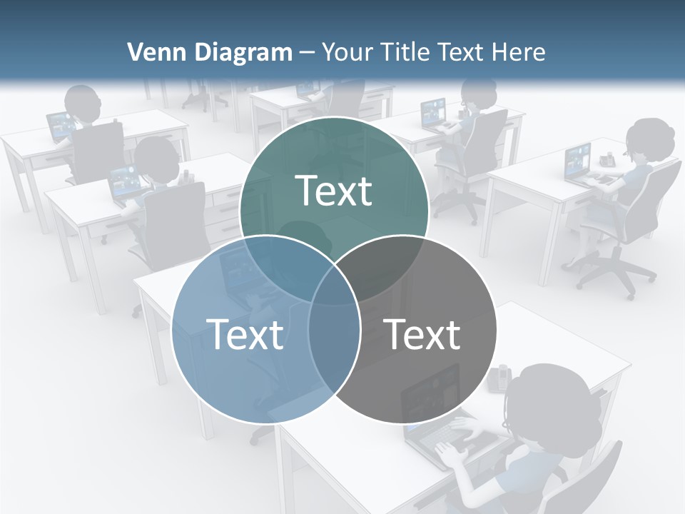 Helpdesk Info Teamwork PowerPoint Template