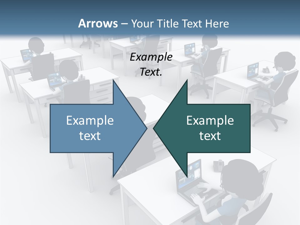 Helpdesk Info Teamwork PowerPoint Template