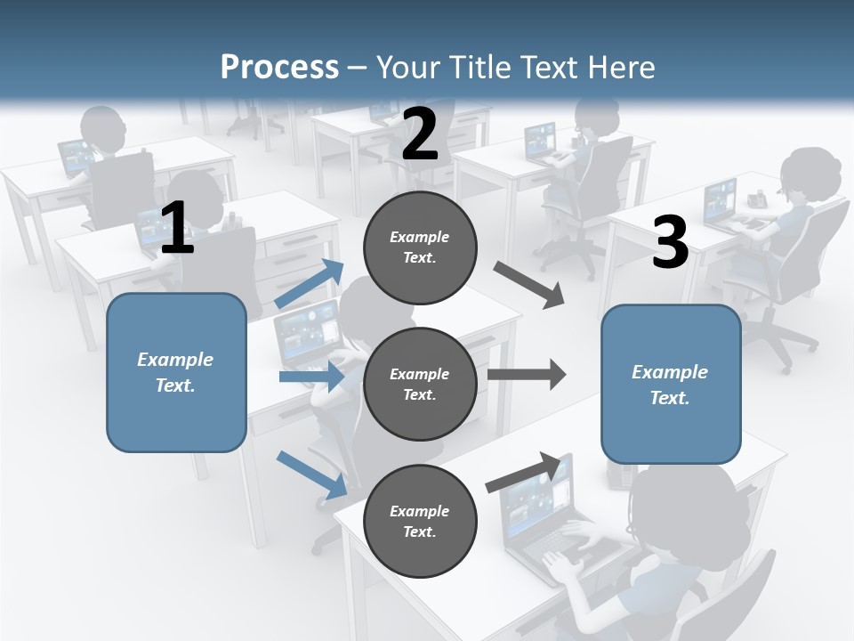 Helpdesk Info Teamwork PowerPoint Template
