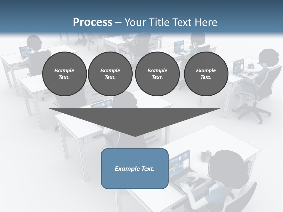 Helpdesk Info Teamwork PowerPoint Template