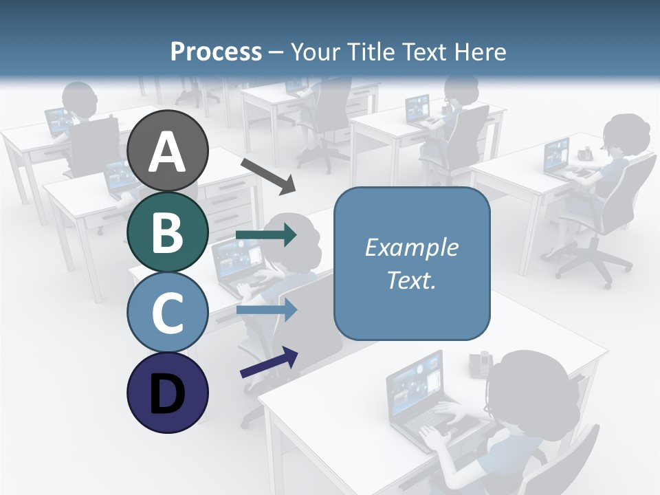 Helpdesk Info Teamwork PowerPoint Template