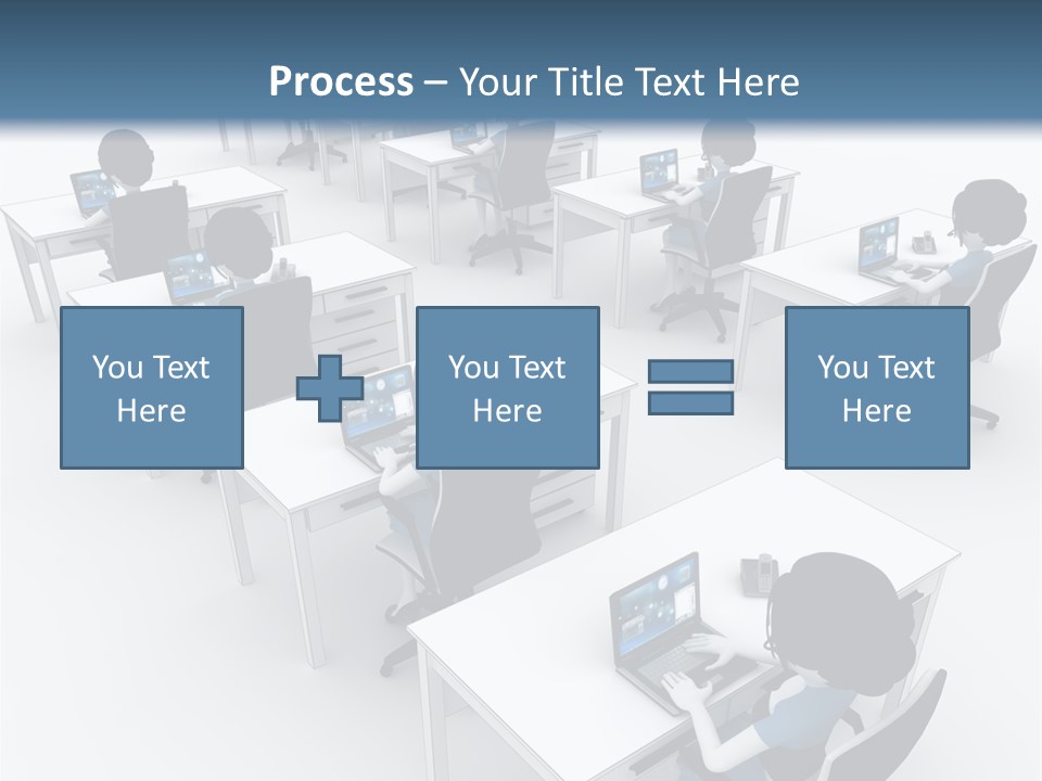 Helpdesk Info Teamwork PowerPoint Template