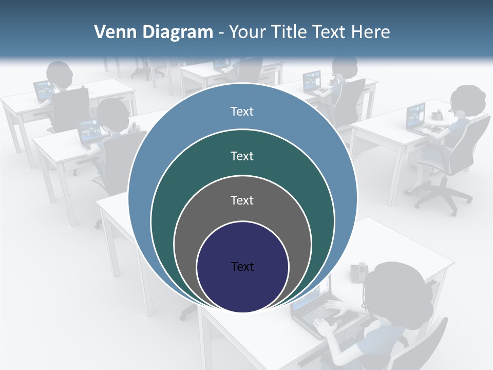 Helpdesk Info Teamwork PowerPoint Template