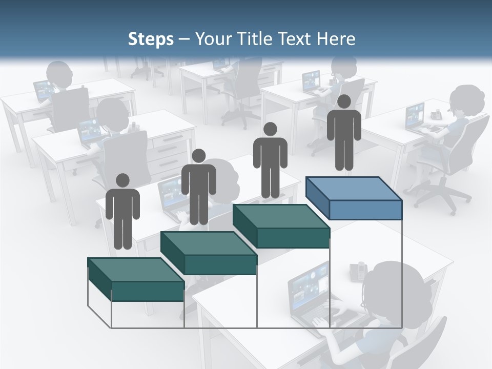 Helpdesk Info Teamwork PowerPoint Template