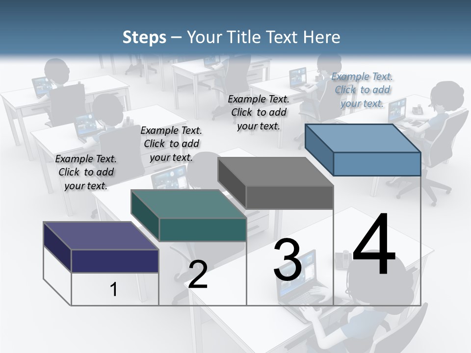 Helpdesk Info Teamwork PowerPoint Template