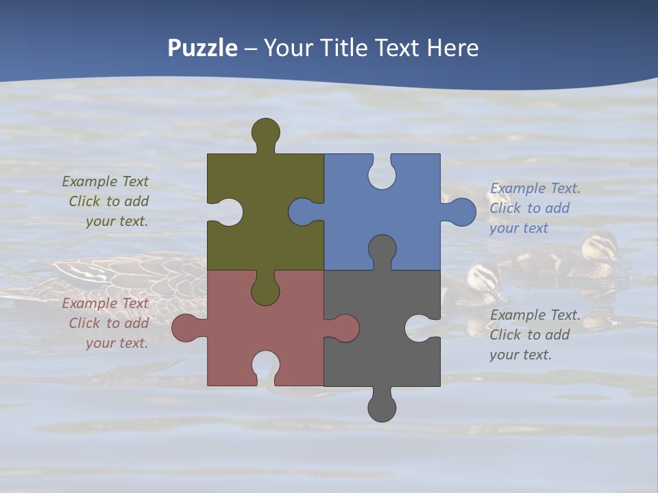 Fowl Young Bird PowerPoint Template