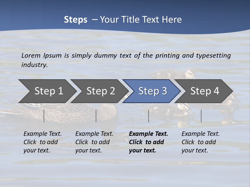 Fowl Young Bird PowerPoint Template