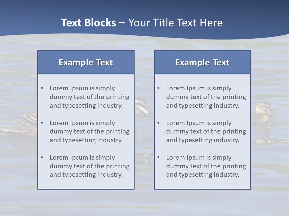 Fowl Young Bird PowerPoint Template