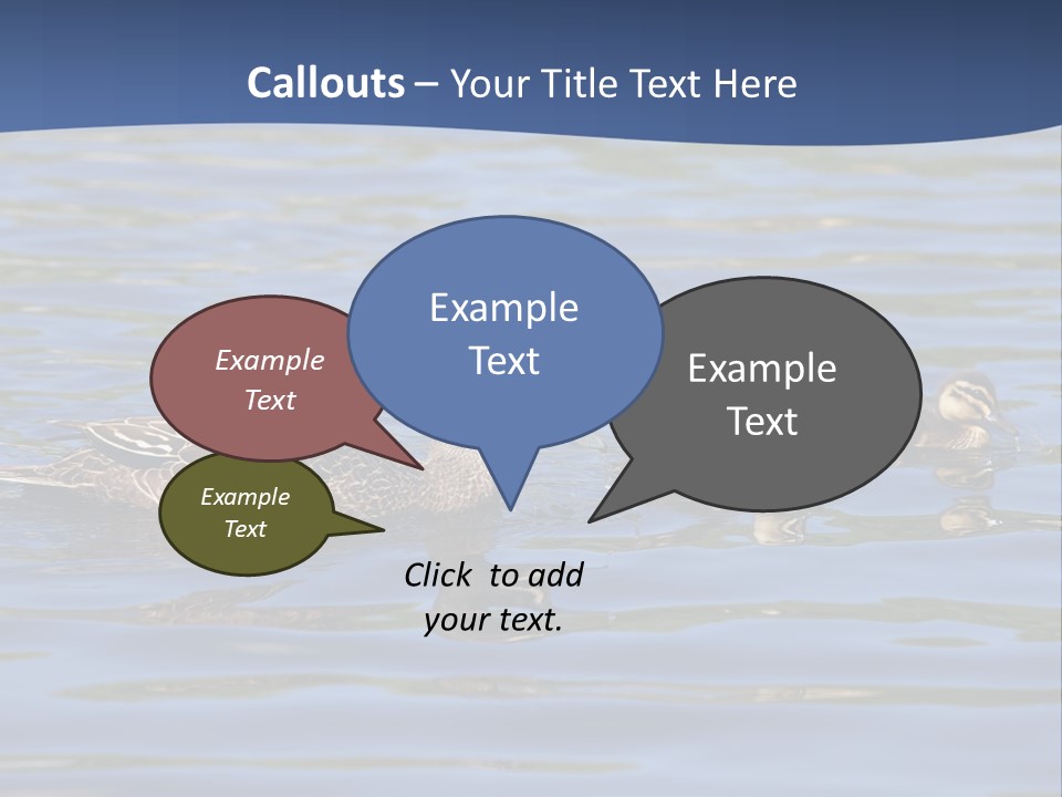 Fowl Young Bird PowerPoint Template