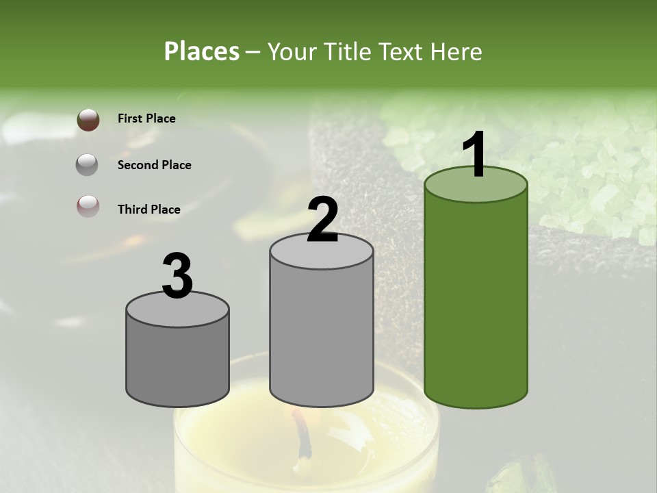 Life Relaxation Vertical PowerPoint Template