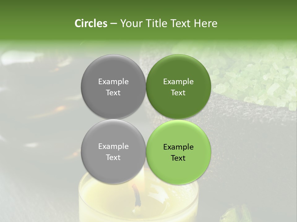 Life Relaxation Vertical PowerPoint Template