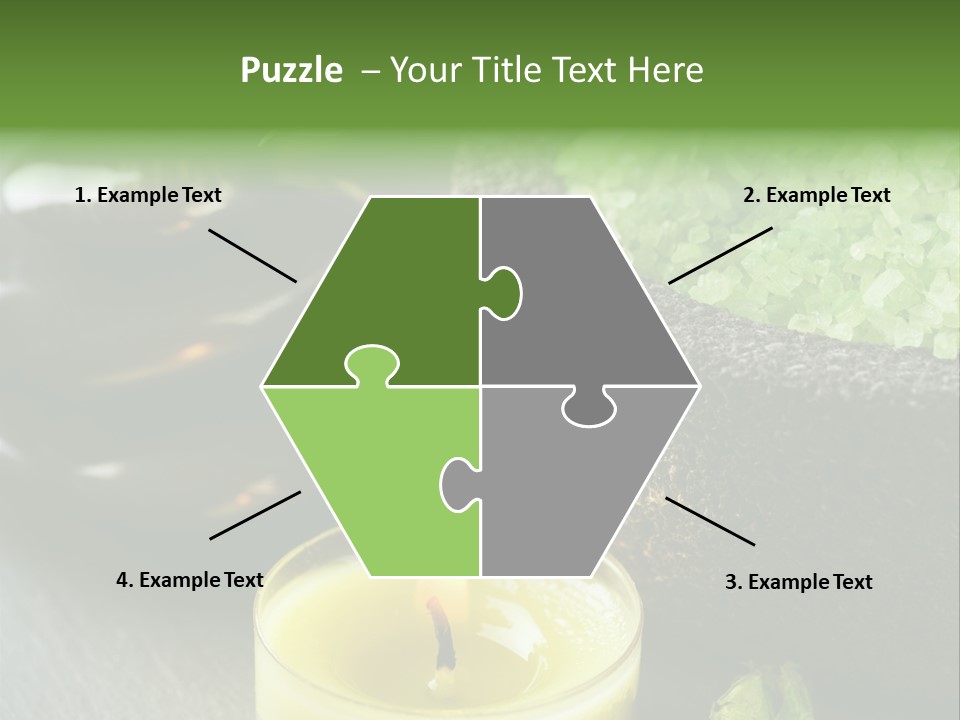 Life Relaxation Vertical PowerPoint Template