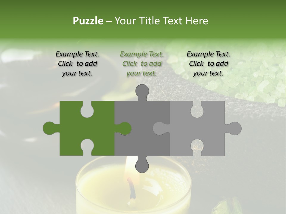 Life Relaxation Vertical PowerPoint Template