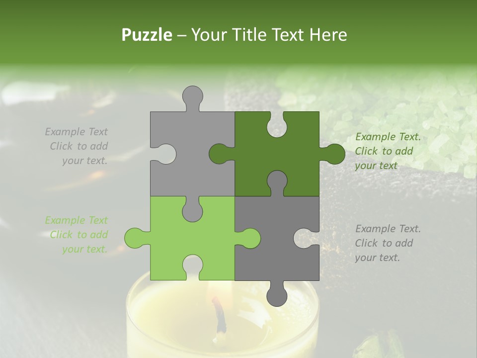 Life Relaxation Vertical PowerPoint Template