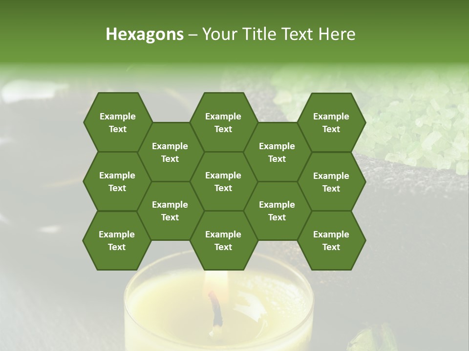 Life Relaxation Vertical PowerPoint Template