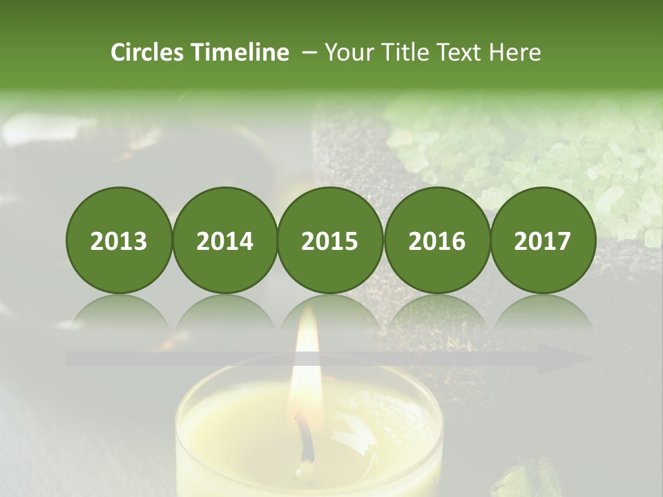 Life Relaxation Vertical PowerPoint Template